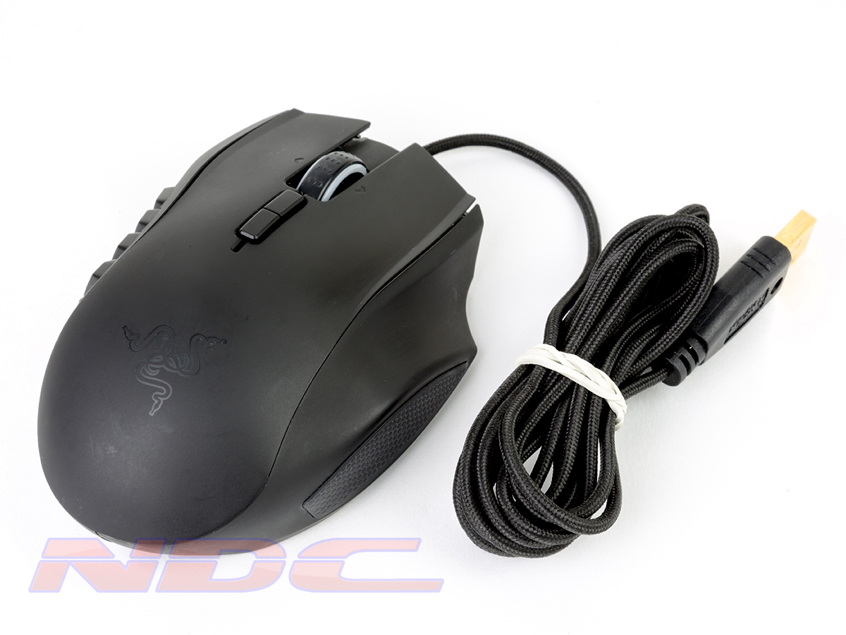 Razer Naga Chroma Wired Laser Ergonomic RGB MMO Gaming Mouse/12 Buttons